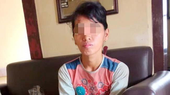 Perempuan Diduga Gangguan Jiwa di Blitar Aniaya Saudara Sendiri