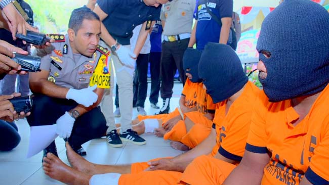 Rampok Grab Car Ditembak Polisi