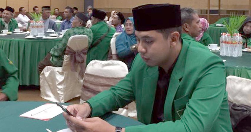 Guntur Pamungkas Ketua Penjaringan Bacawali dan Bacawawali DPC PPP Kota Blitar