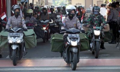 Anggota Polri dan TNI siap salurkan bantuan sosial kepada warga terdampak Covid-19 secara door to door