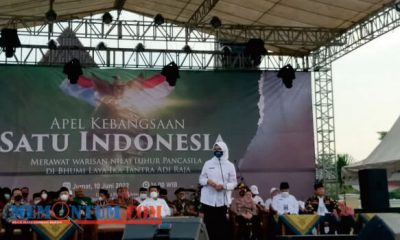 Bupati Blitar dan Kepala Staf Kepresidenan Hadiri Apel Kebangsaan Satu Indonesia