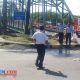 Jembatan Kademangan Lama Blitar Dibongkar, Petugas Lakukan Perubahan Jalur