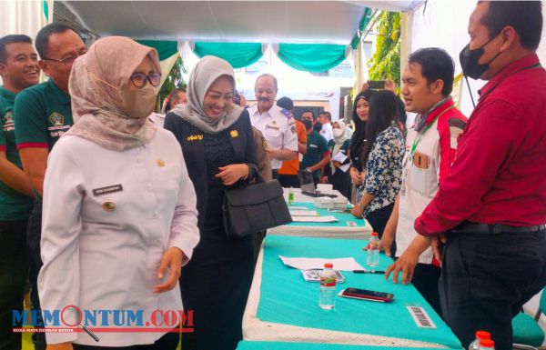 36 Perusahaan dengan 1000 Lowongan Pekerjaan Meriahkan Job Fair yang Dibuka Bupati Blitar