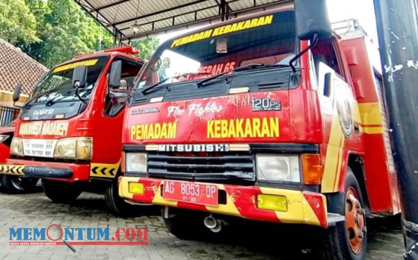 Unit Kendaraan Damkar Minim dan Tua, Ini Kata Kepala Unit Damkar Kabupaten Blitar