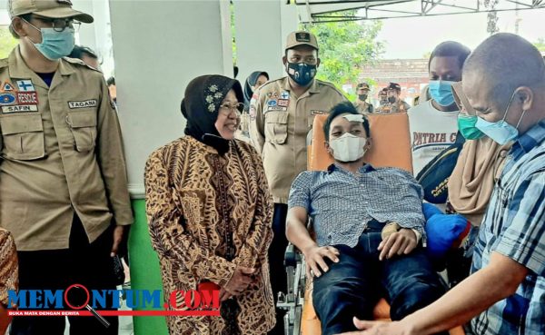 Keluarga Korban Tragedi Kanjuruhan Asal Blitar Terima Santunan dari Mensos Risma